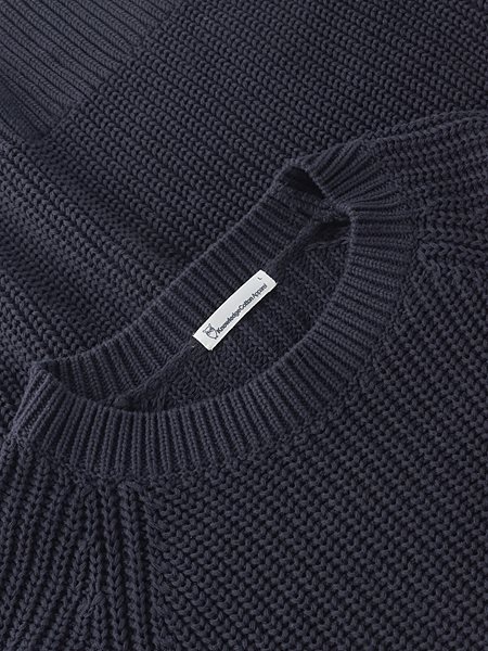 Knit Sweater Men Raglan Night Sky Navy from Shop Like You Give a Damn