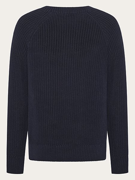 Knit Sweater Men Raglan Night Sky Navy from Shop Like You Give a Damn