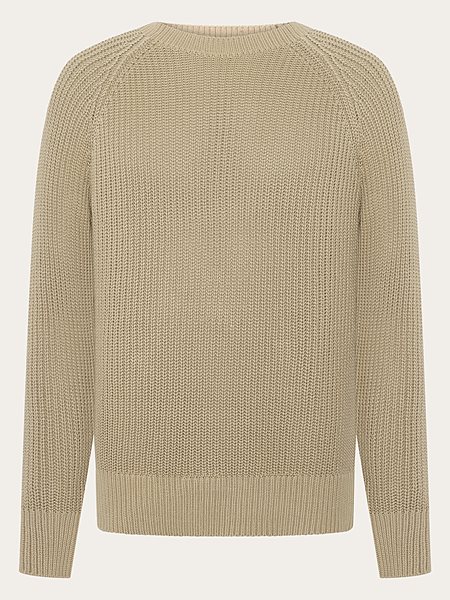 Knit Sweater Raglan Twill Beige via Shop Like You Give a Damn