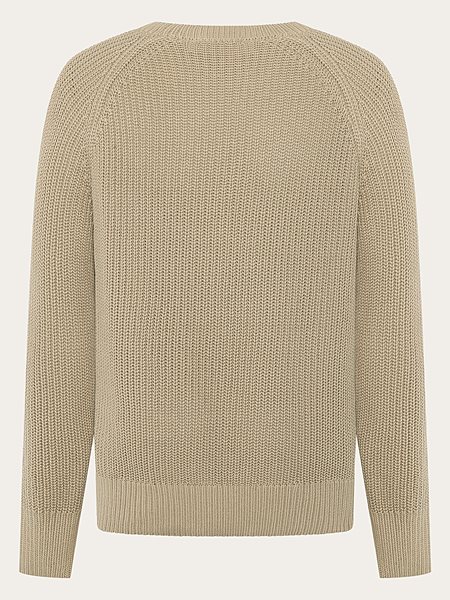 Knit Sweater Raglan Twill Beige from Shop Like You Give a Damn