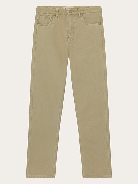 Pants Stella Slim Twill Beige via Shop Like You Give a Damn