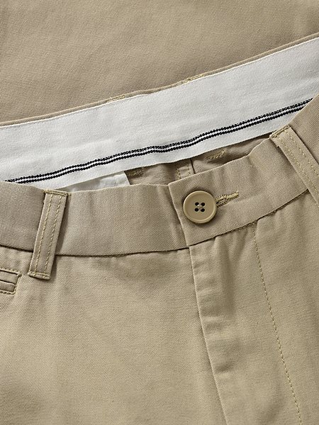Chino Pants Flint Wide Twill Beige from Shop Like You Give a Damn