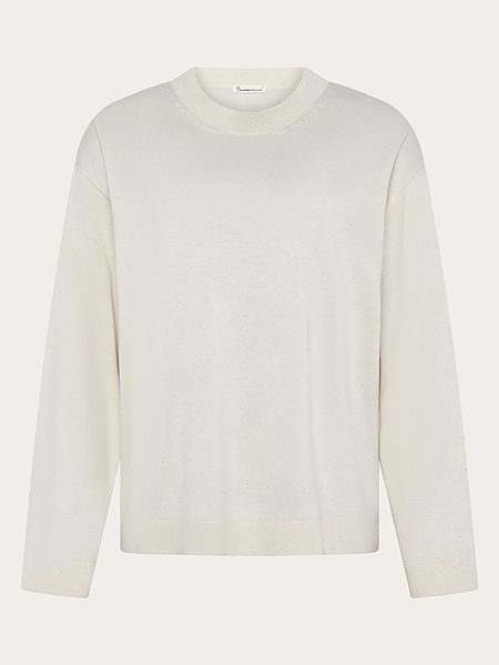 Sweater Blend Egret White via Shop Like You Give a Damn