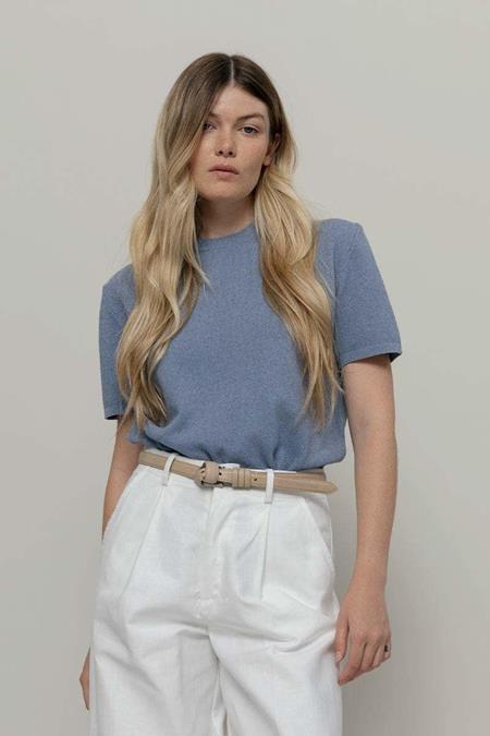 Rifo-Lab: T-Shirt Carlotta Blauw