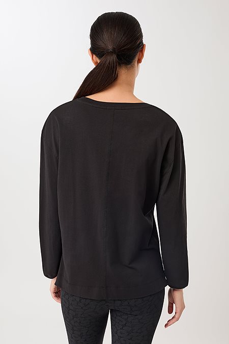 Longsleeve Wide Black from Shop Like You Give a Damn
