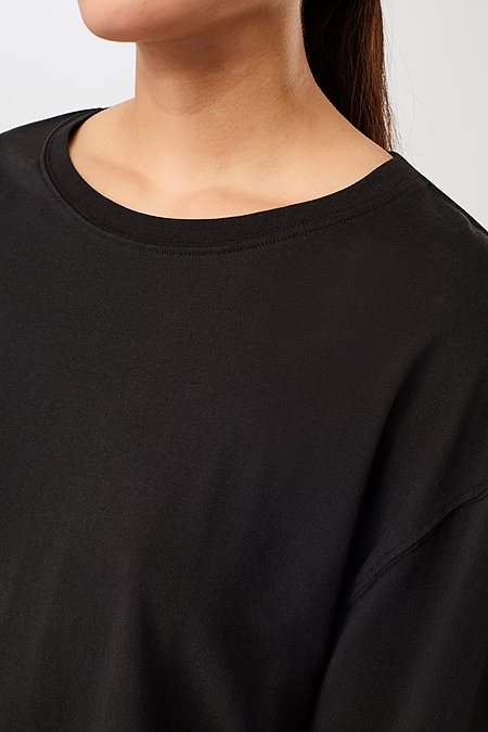 Longsleeve Wide Black from Shop Like You Give a Damn
