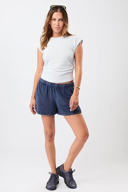 Top Side Ruffled Baby Blue from Shop Like You Give a Damn