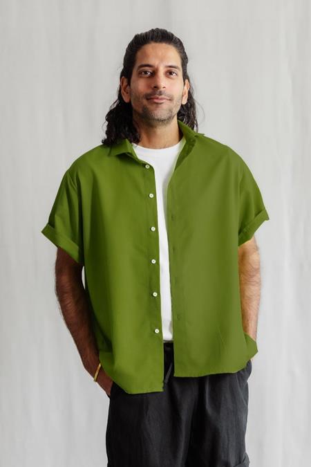 Shirt Nehani Basil Green