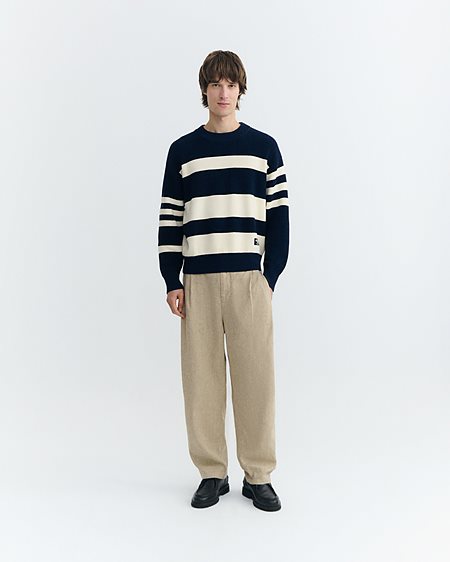 Sweater Jersey Santos Striped Navy from Shop Like You Give a Damn