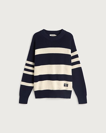 Sweater Jersey Santos Striped Navy from Shop Like You Give a Damn