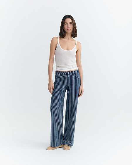 Pants Kettan Railway Blue Stripes via Shop Like You Give a Damn