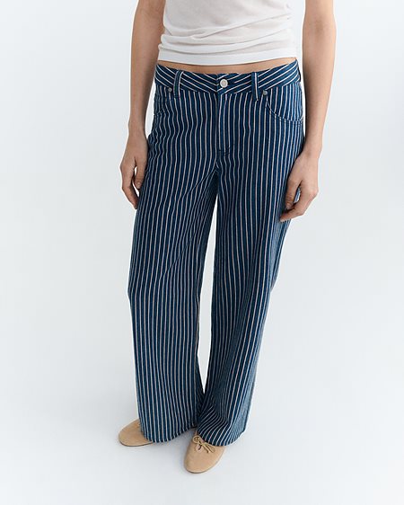 Pants Kettan Railway Blue Stripes from Shop Like You Give a Damn