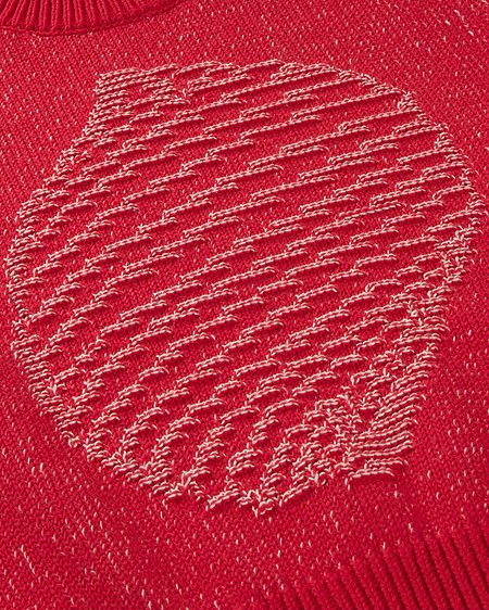 Knit Vest Aria Shell Red from Shop Like You Give a Damn