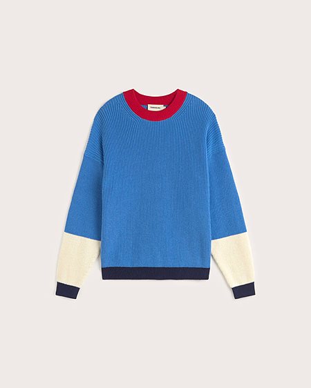 Sweater Carmen Blue from Shop Like You Give a Damn
