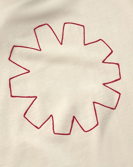 Sweatshirt Jodie Hand Embroidered Cream from Shop Like You Give a Damn