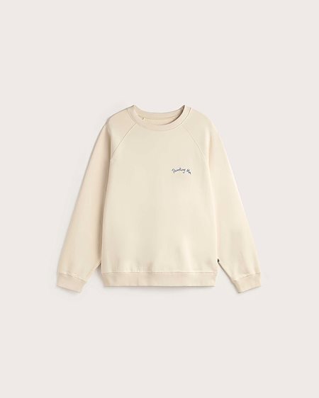 Sweatshirt Dori Pepe Patched Cream from Shop Like You Give a Damn