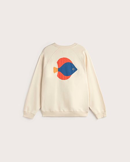 Sweatshirt Dori Pepe Patched Cream from Shop Like You Give a Damn