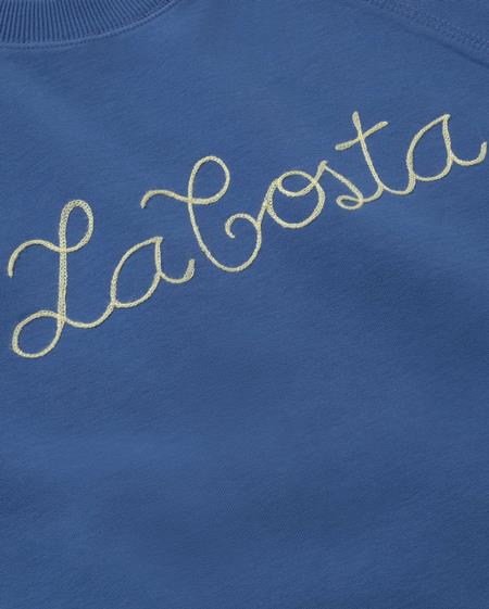 Sweatshirt Bonnie Coast Hand Embroidered Blue from Shop Like You Give a Damn