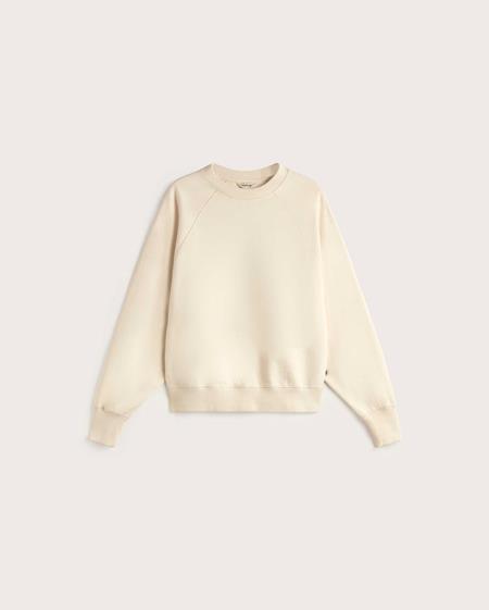 Sweatshirt Shell Bonnie Hand Embroidered Ecru from Shop Like You Give a Damn