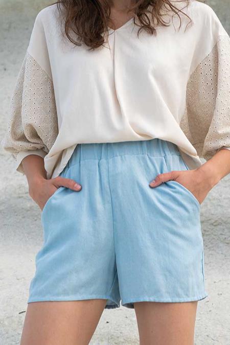 WiDDA: Shorts Shorti Jeans Light Blue