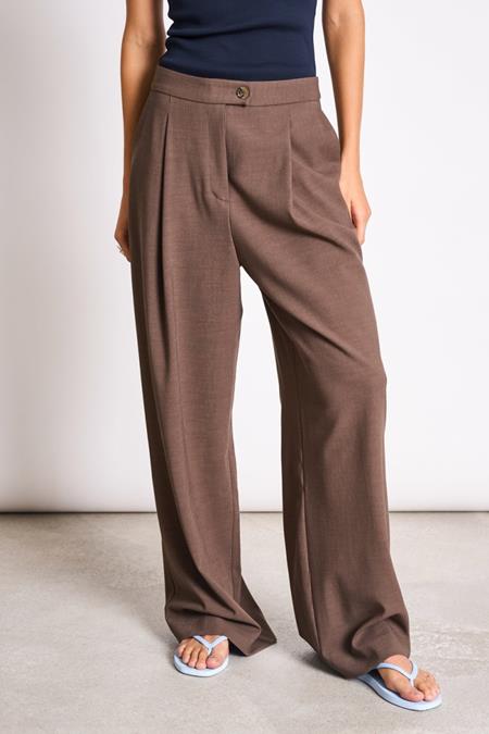 JAN 'N JUNE: Hose Pleated Wide Niva Clay