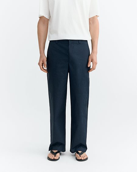 Pants Relaxed Marc Suit Navy via Shop Like You Give a Damn