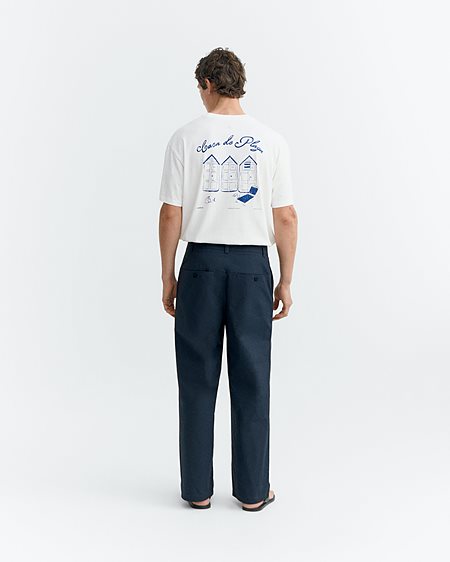 Pants Relaxed Marc Suit Navy from Shop Like You Give a Damn