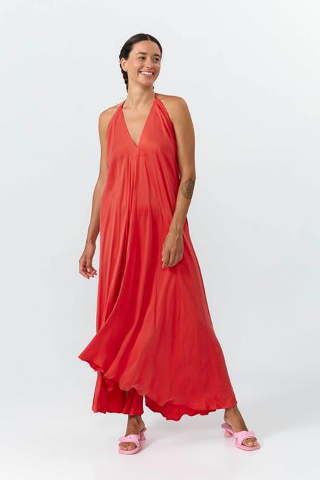 SUITE13LAB: Kleid Mp Lang Rot SUITE13LAB: Kleid Mp Lang Rot