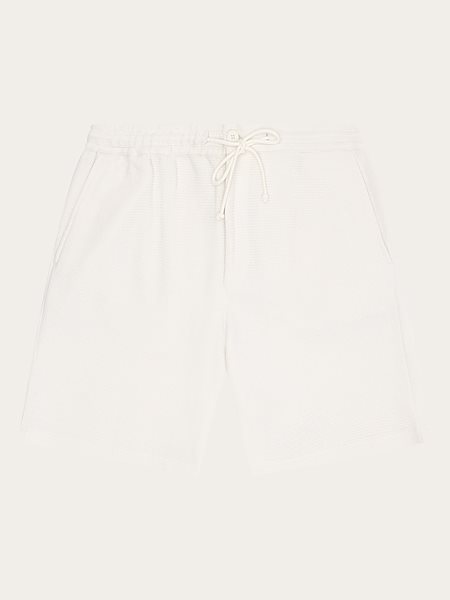 Shorts Ash Comfort Waffle Egret White via Shop Like You Give a Damn