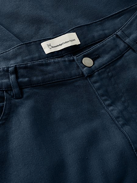 Jeans Flint Wide Twill Total Eclipse from Shop Like You Give a Damn