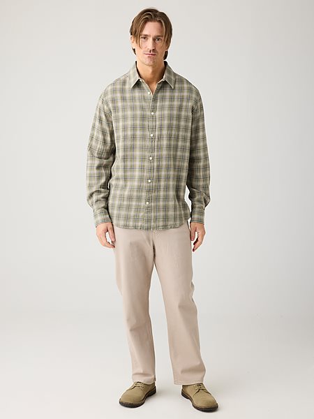 Jeans Flint Wide Twill Light Feather Gray from Shop Like You Give a Damn