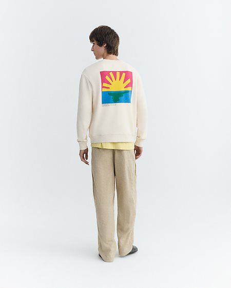 Sweatshirt Leon Ecru via Shop Like You Give a Damn