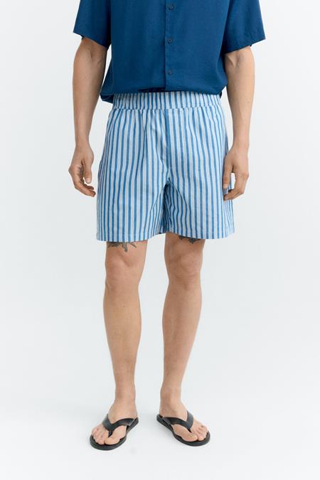 Shorts Haitam Blue Stripes
