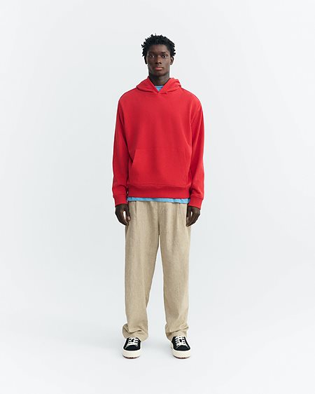 Sweatshirt Simon With Sun Patch Back Red via Shop Like You Give a Damn