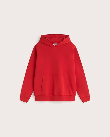 Sweatshirt Simon With Sun Patch Back Red from Shop Like You Give a Damn