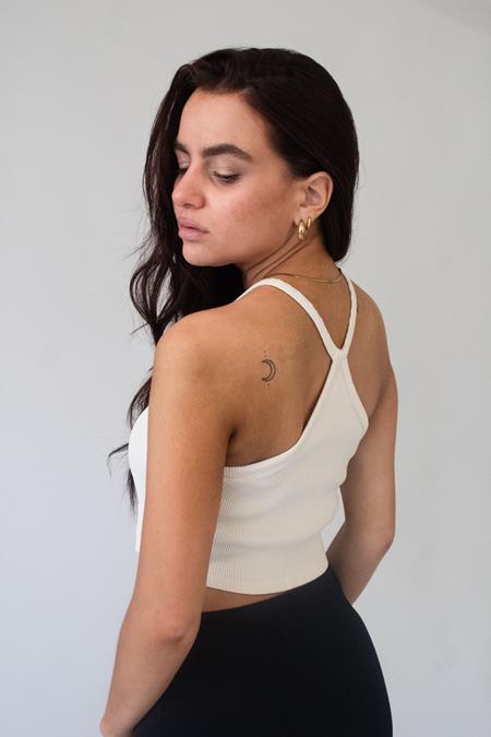 Marenika: Crop Top Audrey Ecru