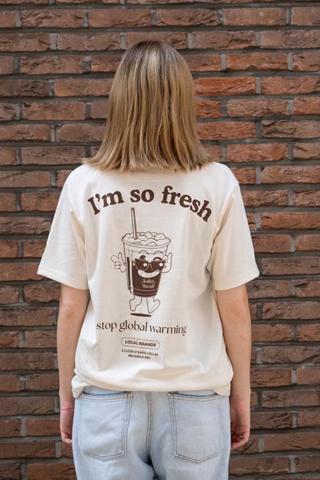 Lucid Collective: T-Shirt Lucid X Kafei Bedrukt
