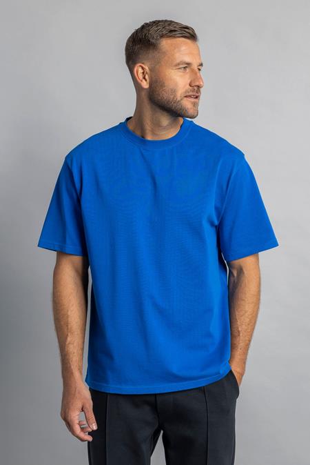 T-Shirt Heavy Oversized Königsblau