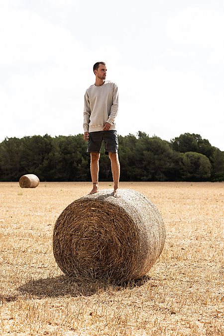 Sweatshirt Mistral Ash Stone via Shop Like You Give a Damn