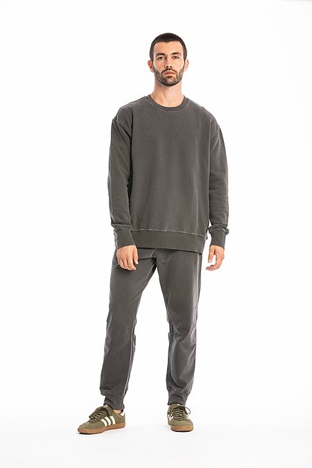 Sweatshirt Mistral Anthracite via Shop Like You Give a Damn