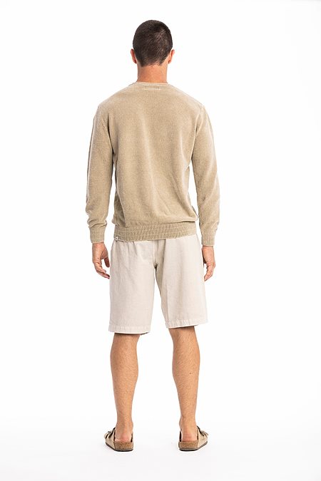 Knit Sweater Keanu Ash Stone from Shop Like You Give a Damn