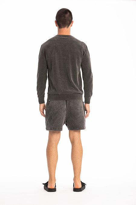 Knit Sweater Keanu Anthracite from Shop Like You Give a Damn