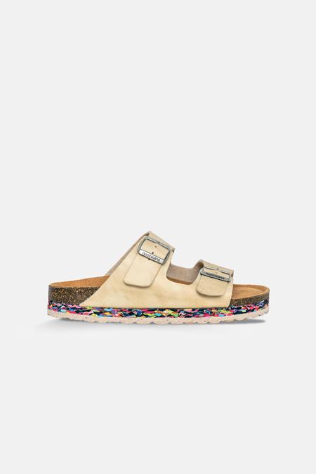 Nuoceans: Sandales Beige Galet
