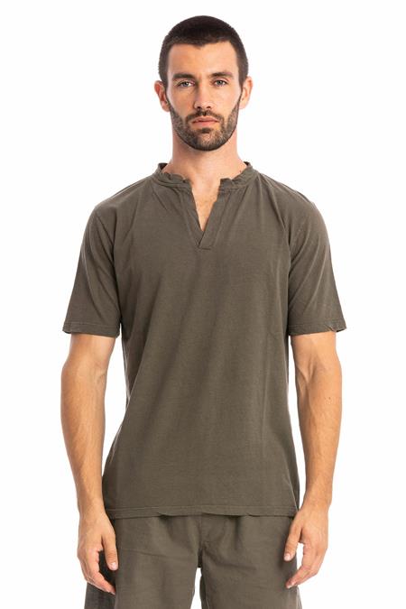 RAVENS VIEW IBIZA: T-Shirt Cruise Bison Brown