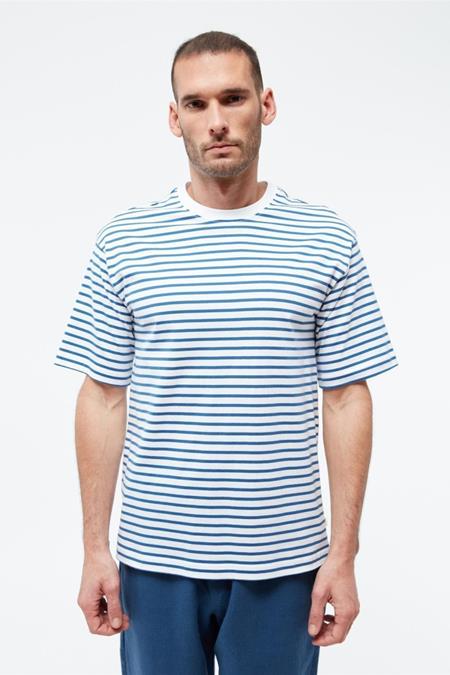 Givn: T-Shirt Lasse Blazing Blue/White