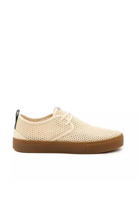 Vesica Piscis: Sneakers Siddhartha Wit Mesh Natuurlijk