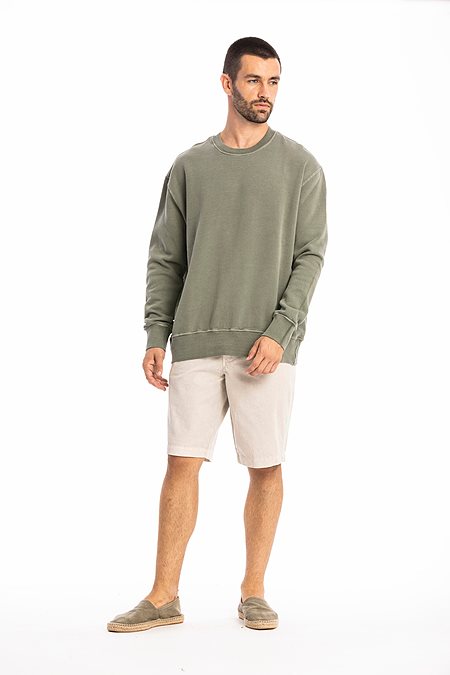 Sweatshirt Mistral Dust Olive from Shop Like You Give a Damn