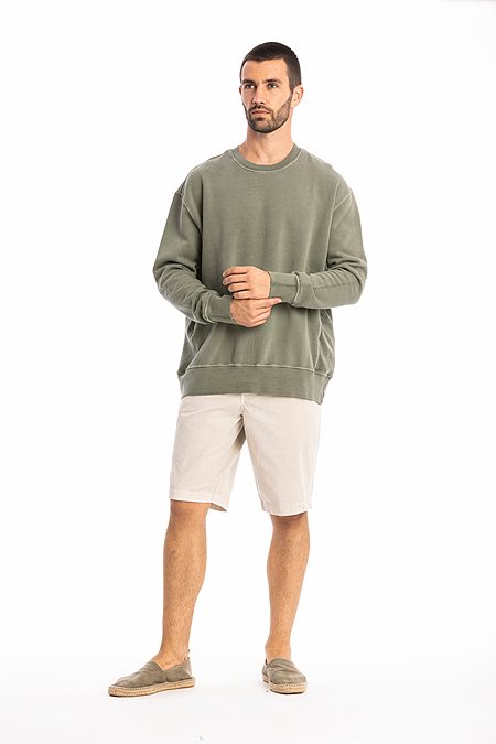 Sweatshirt Mistral Dust Olive from Shop Like You Give a Damn