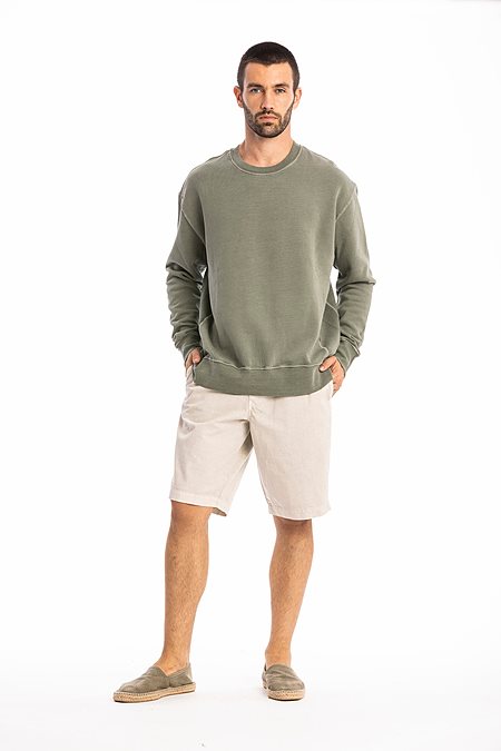 Sweatshirt Mistral Dust Olive from Shop Like You Give a Damn