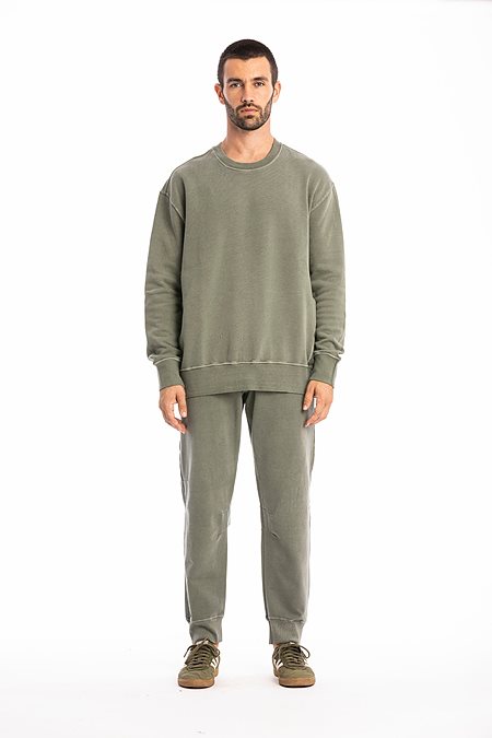Sweatshirt Mistral Dust Olive from Shop Like You Give a Damn